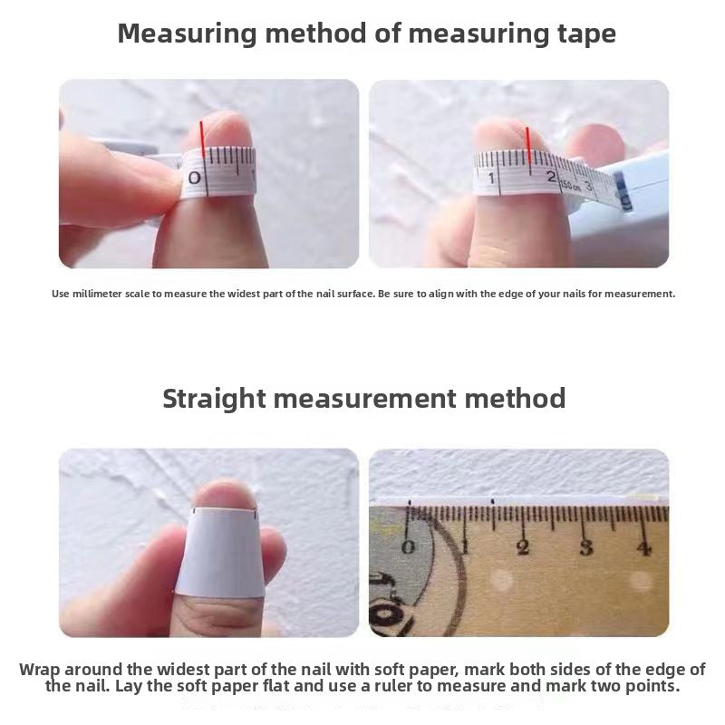 0996- Handmade press on nails fake nails removable