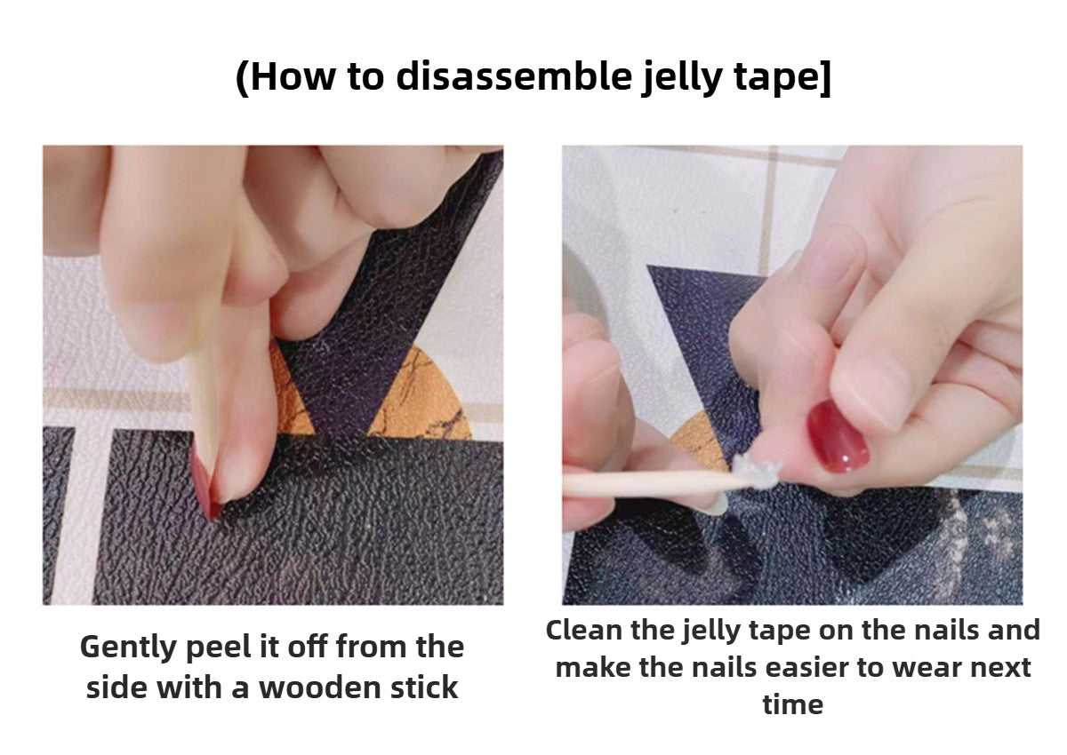 0996- Handmade press on nails fake nails removable